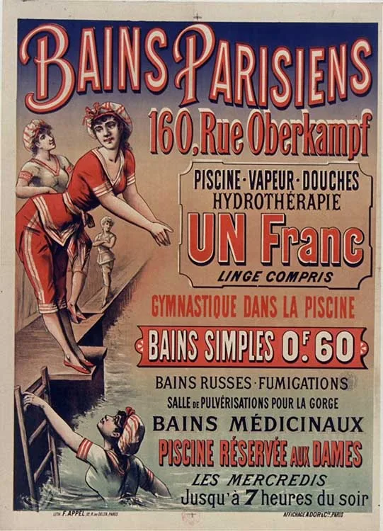 affiche bains douche oberkampf small