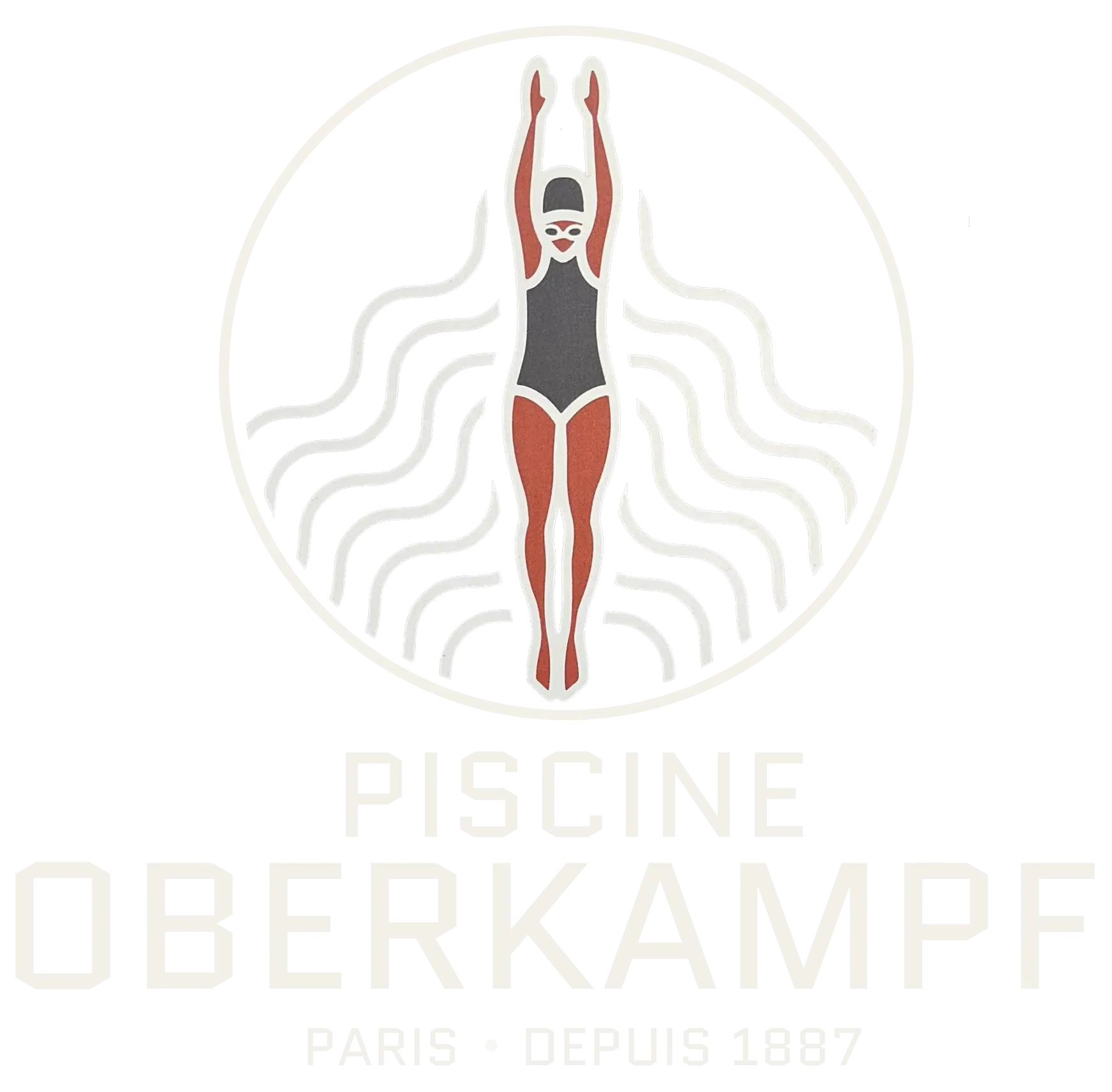 logo piscine oberkampf paris depuis 1187